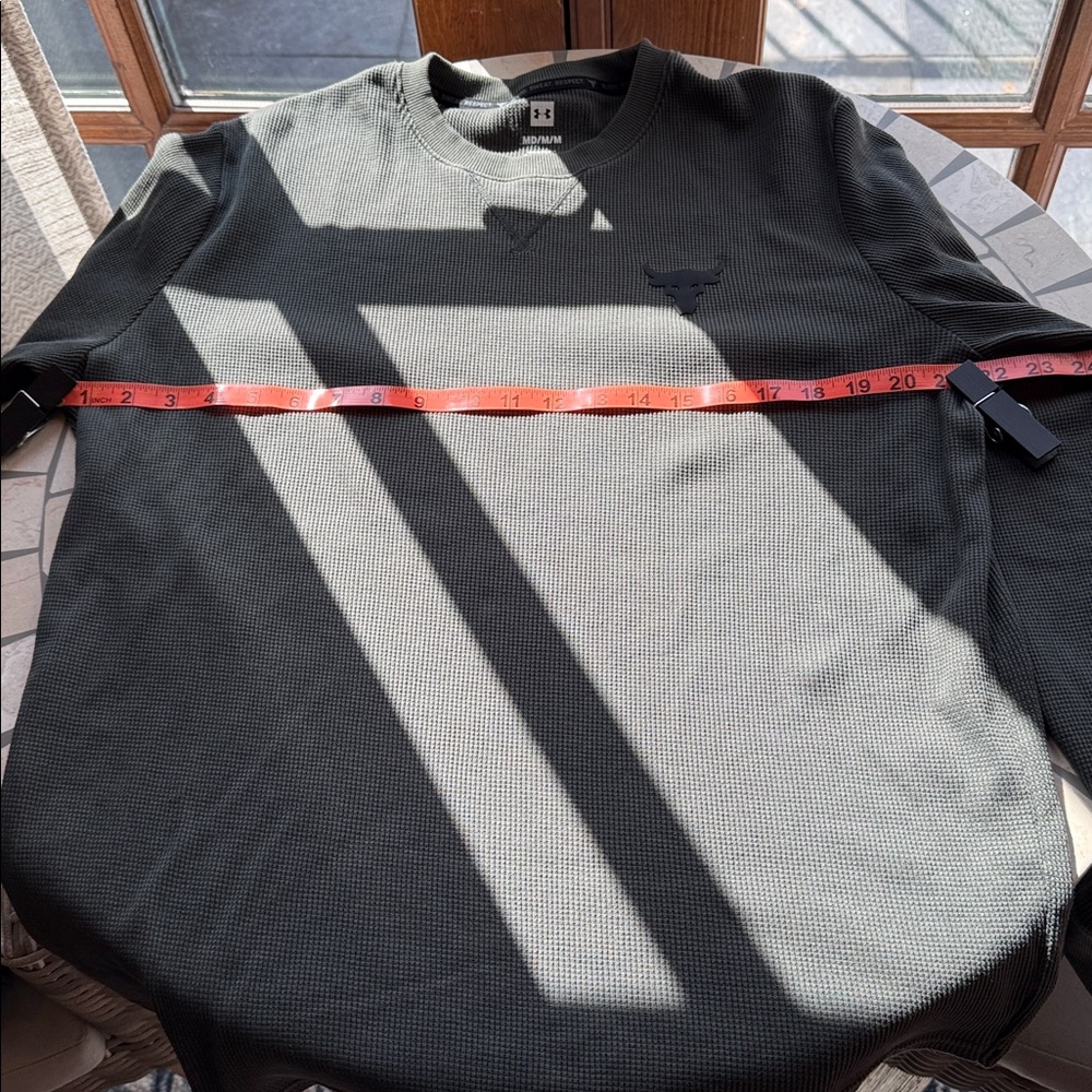 Under Armour Project Rock Waffle Long Sleeve Shirt - Picture 7 of 9